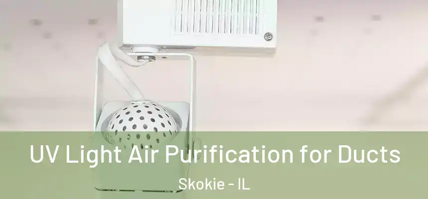  UV Light Air Purification for Ducts Skokie - IL